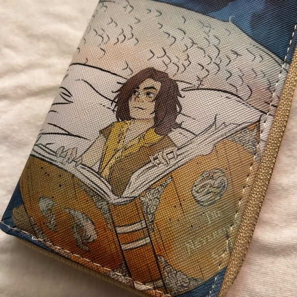 The Neverending story Artistic Illustrated Wallet rare - Picture 2 of 7